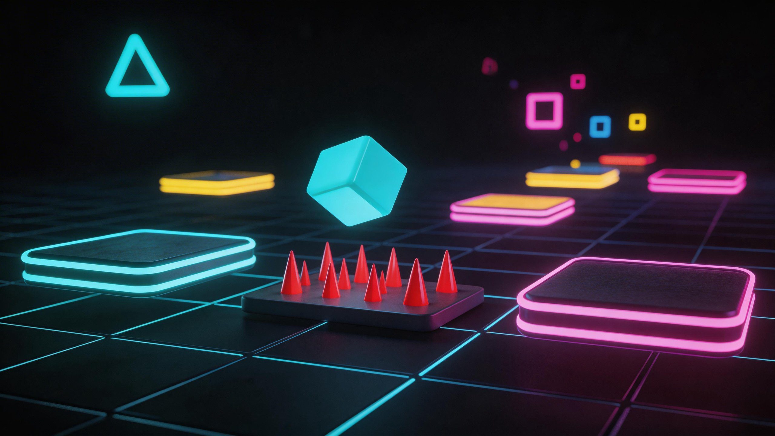 Geometry Lite gameplay